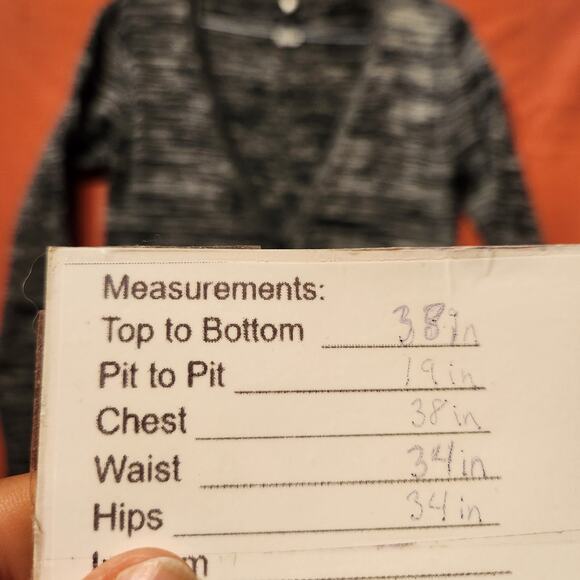 Cheap Monday Sz Small Grey Cardigan Sweater Dress Long Sleeve - Picture 6 of 7